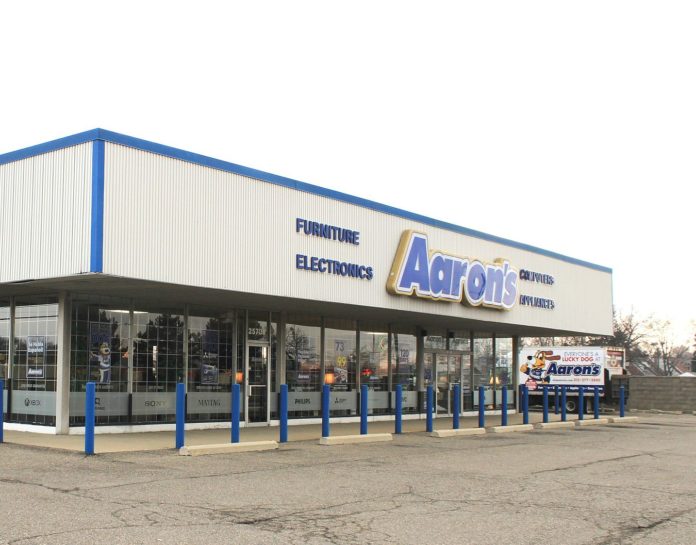 Aaron's store in Dearborn Heights, Michigan