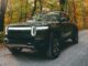 Rivian Stock Surges Amid Volkswagen Partnership Announcement Rivian R1T electric truck