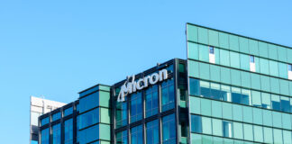 Micron Stock Surges 14% on Record Revenue Forecast Micron Technology office in Silicon Valley