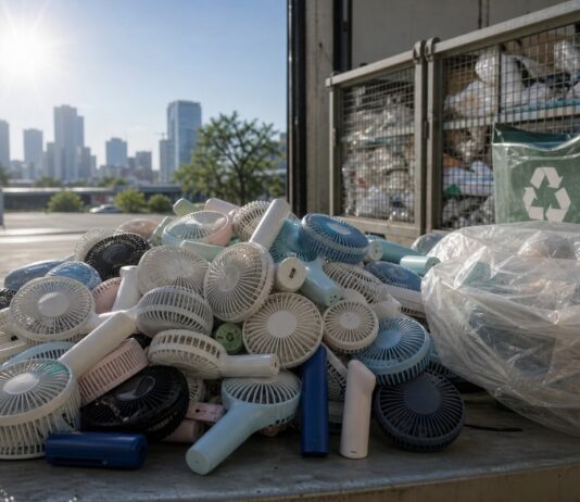 Britons set to buy nearly 8 million mini fans as heat drives demand and waste concerns