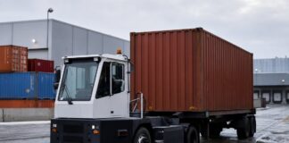 Kalmar Ottawa’s electric yard truck begins duty in Canada