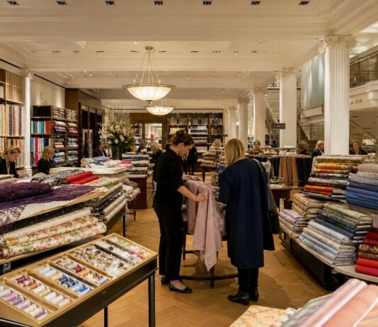 Liberty widens fabrics offer as sewing interest drives new craft workshops Liberty widens fabrics offer as sewing interest drives new craft workshops