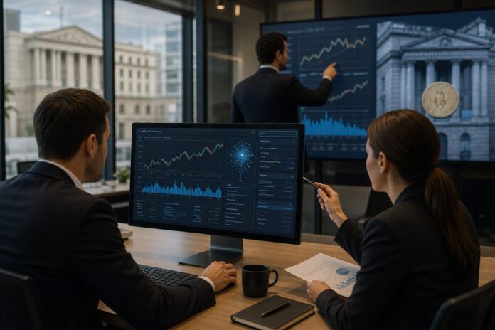 financialreader_wall-street-turns-to-ai-as-the-fed-enters-a-quieter-communic Wall Street turns to AI as the Fed enters a quieter communication era under Warsh