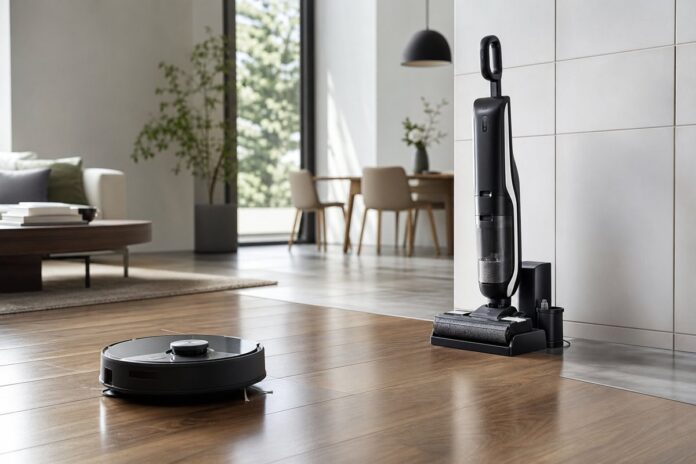 iRobot unveils its first manual floor cleaner alongside cheaper new Roombas