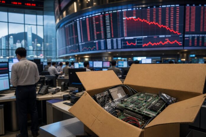 Luxshare falls more than 5% in Hong Kong trading debut after major IPO