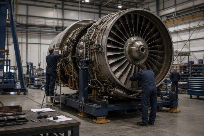 only-a-small-number-of-facilities-are-ready-to-service-boein Only a small number of facilities are ready to service Boeing 777X engines at entry into service