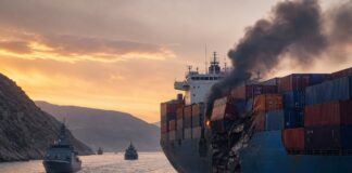 U.S. carries out new airstrikes on Iran after attack on commercial ship in the Strait of Hormuz, Pentagon says