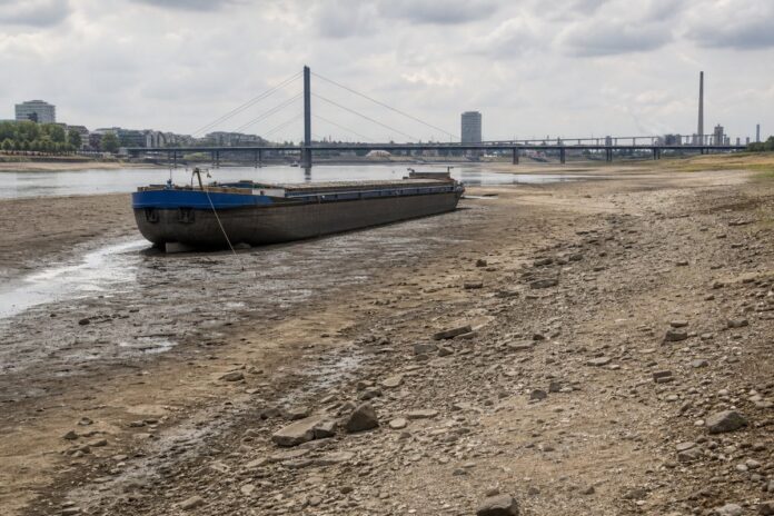Europe’s drought is straining power, shipping and growth as river levels sink to historic lows